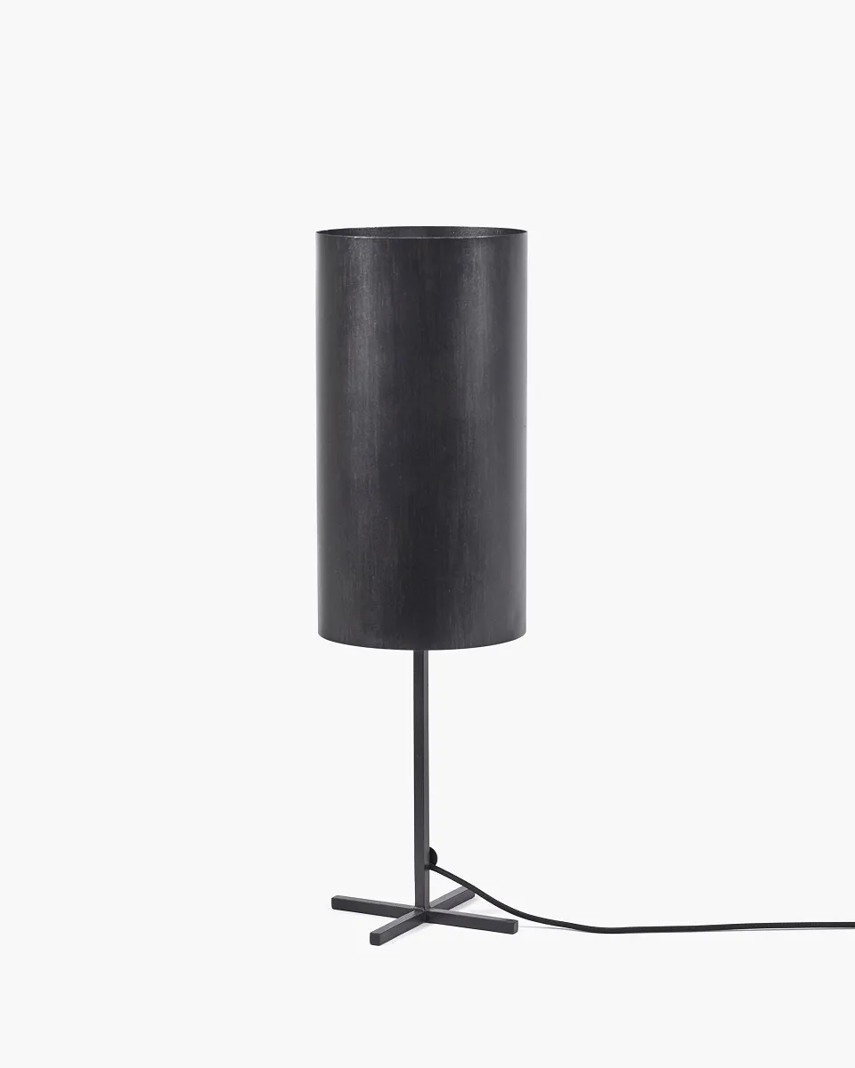 Standing Lamp 01 Black Lello L 21 W 21 H 70 CM by Antonino Sciortino